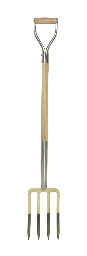 Spitvork 4 T, Met Stift Met D-steel 85 Cm