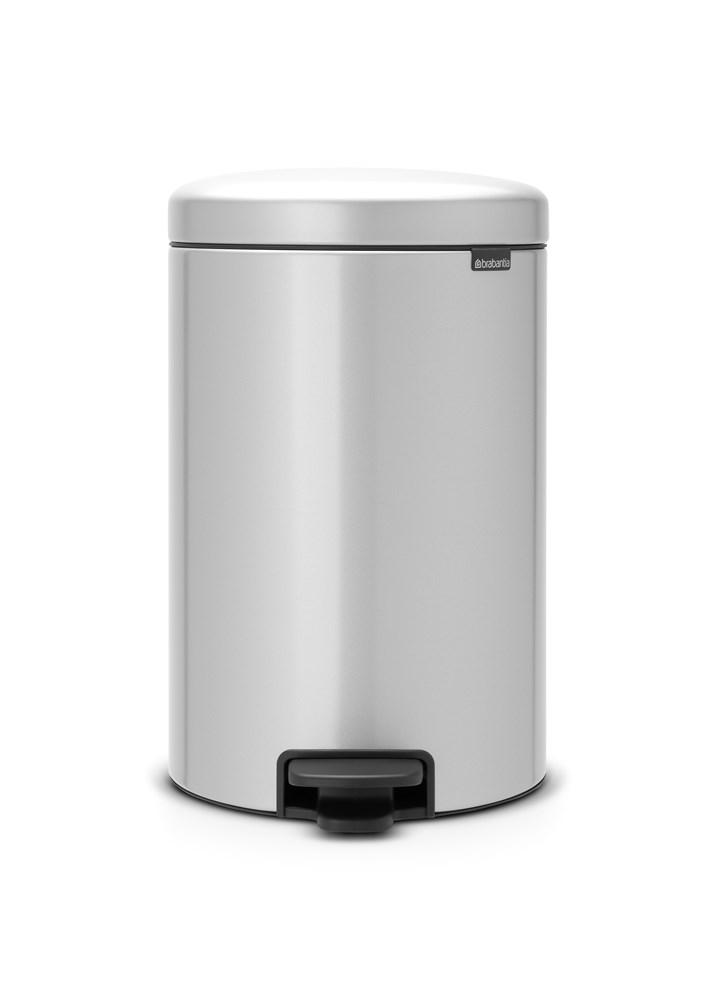 Pedaalemmer Newicon 20l Metallic Grijs