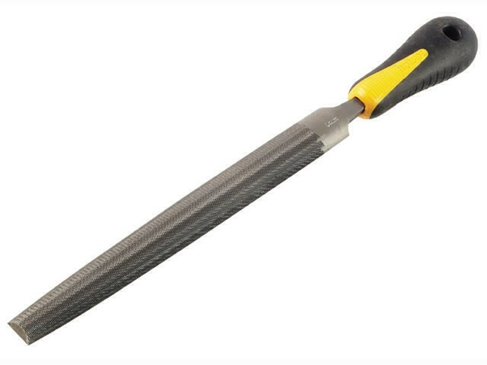 VIJL HALFROND HALFZOET 250MM