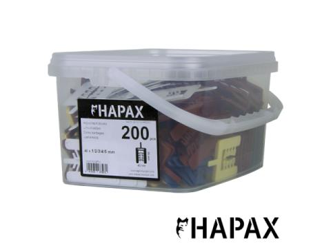 Hapax Assort. Cales Bardage ø40x55/200pc