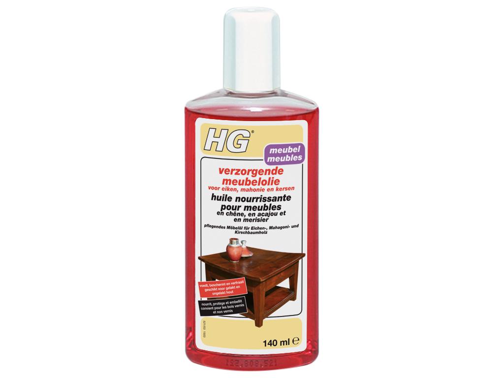 HG VERZORGENDE MEUBELOLIE VOOR EIKEN, MAHONIE EN KERSEN 140ML