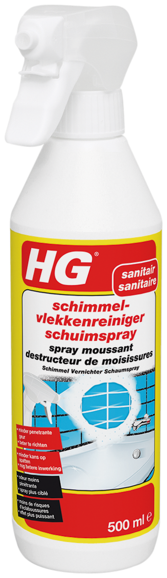 HG SCHIMMELREINIGER SCHUIMSPRAY 500ML