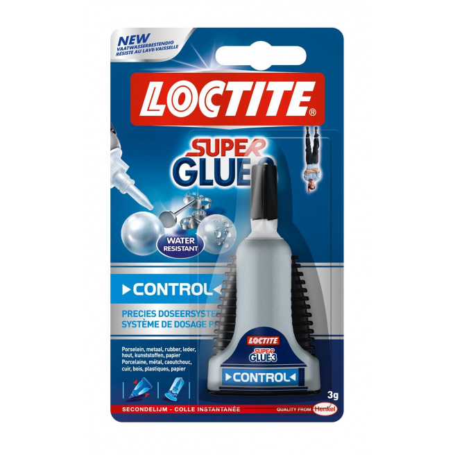 Colle Instantanée Loctite Superglue-3 Liquid Control 3g