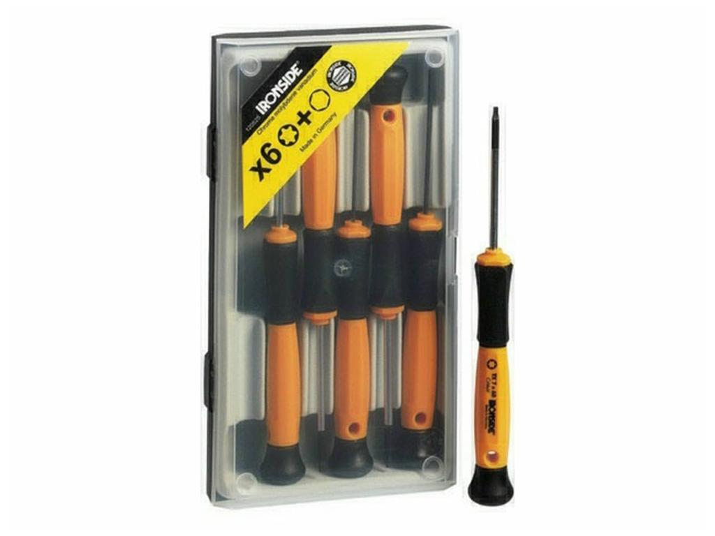 SET 6 PRECISIE SCHROEVENDRAAIERS TX+HEX