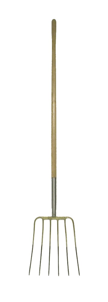 Mestvork 6 T, Met Stift Met Bol-steel 135 Cm