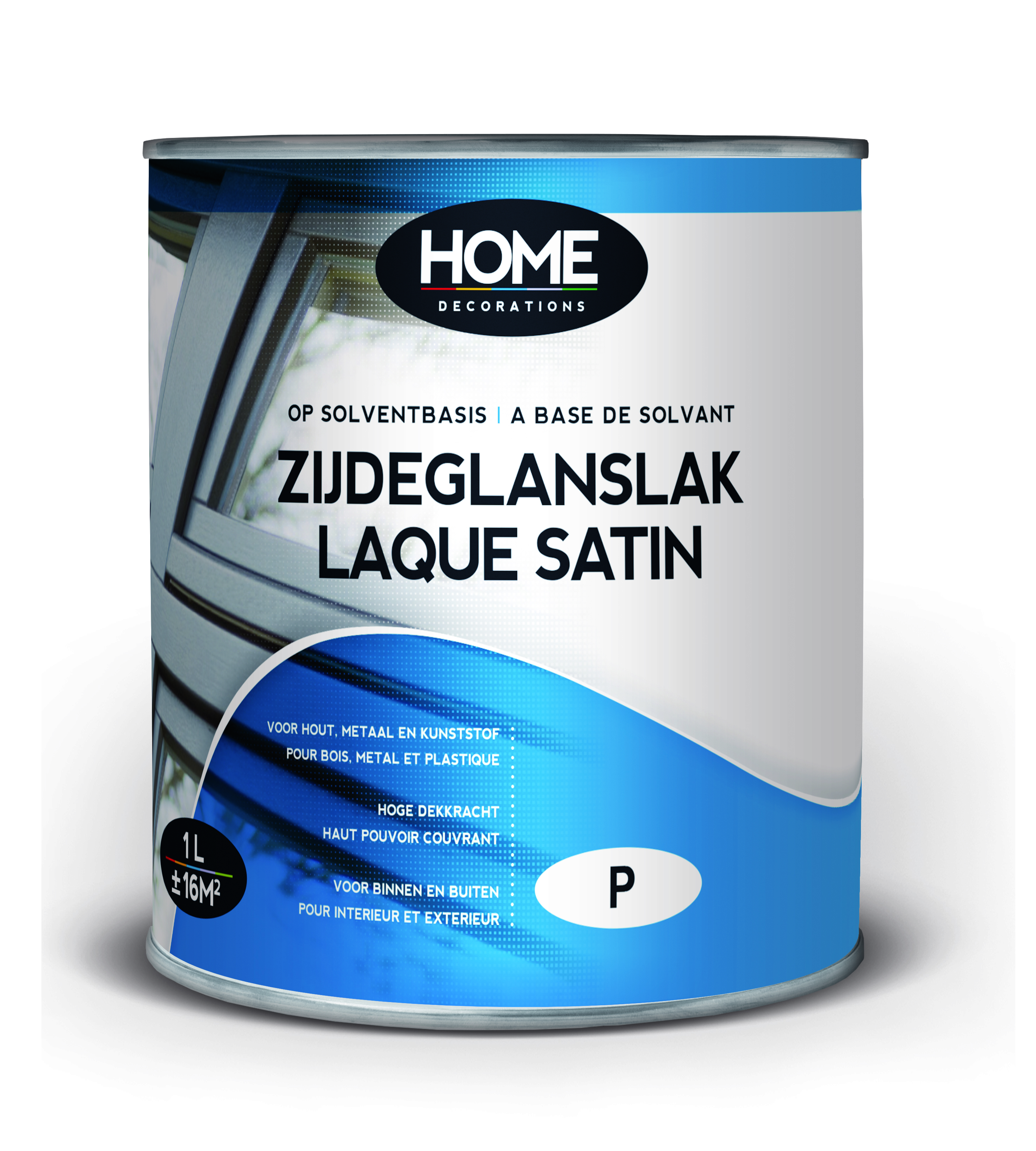 ZIJDEGLANSLAK GEBROKEN WIT (HD1301) 750ML