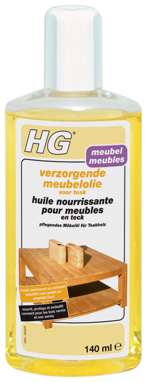 HG VERZORGENDE MEUBELOLIE VOOR TEAK 140ML