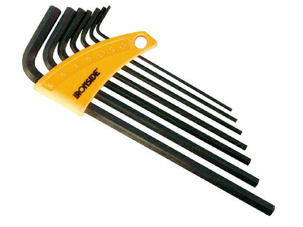 Set Van 7 Inbussleutels 1,5 Tot 6mm