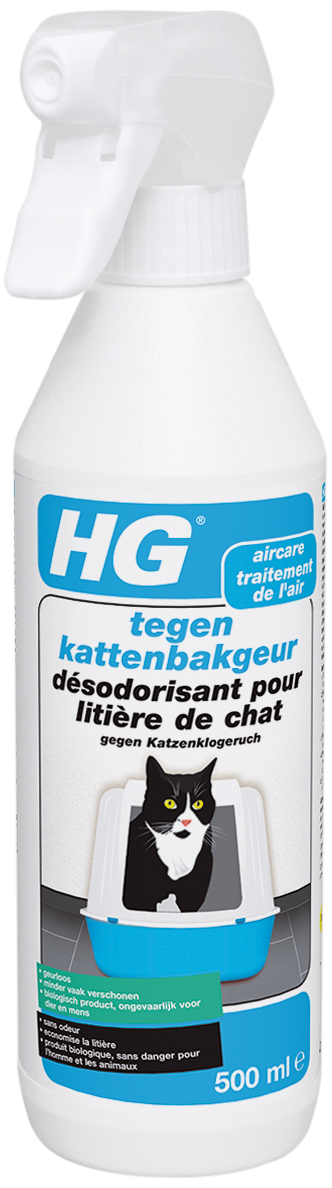 Hg Désodorisant Pour Litière De Chat 500ml
