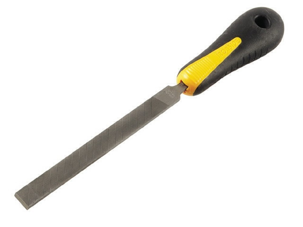 VIJL PLAT HALFZOET 200MM