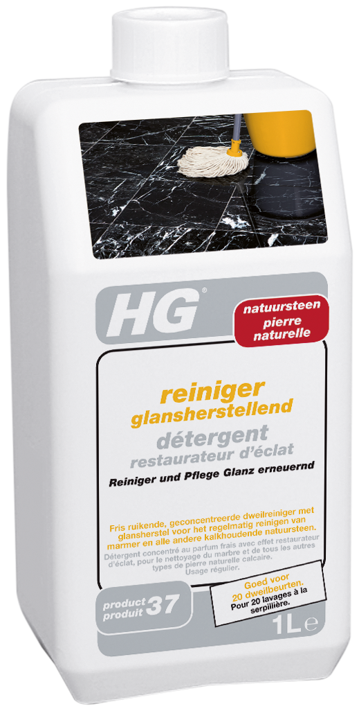 Hg Natuursteen Reiniger Glansherstellend 1l