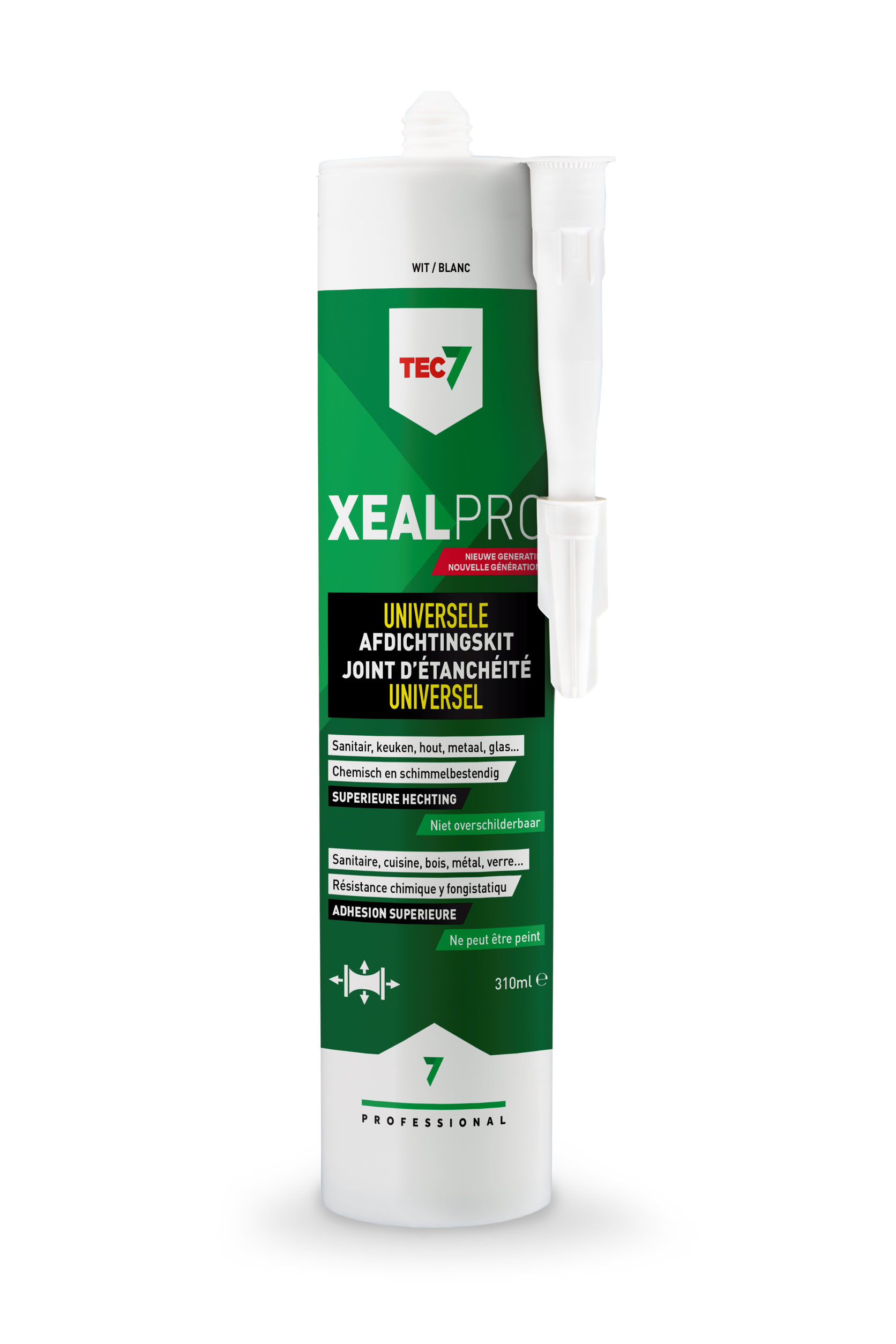 AFDICHTINGSKIT XEALPRO 310ML WIT