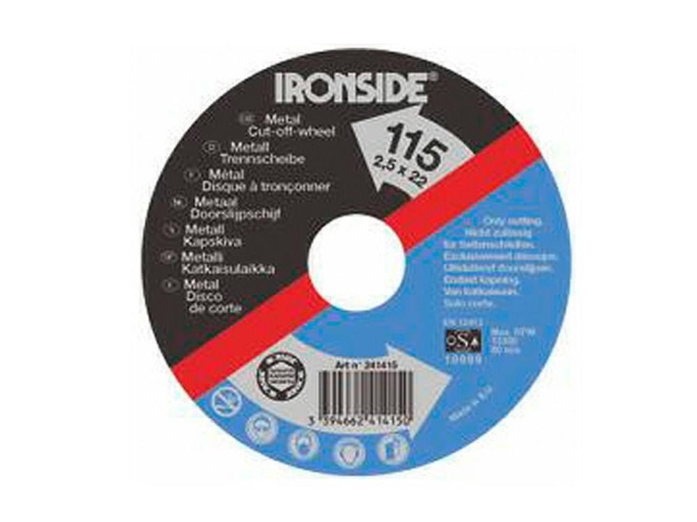 Snijschijf Voor Metaal 125x2,5x22mm