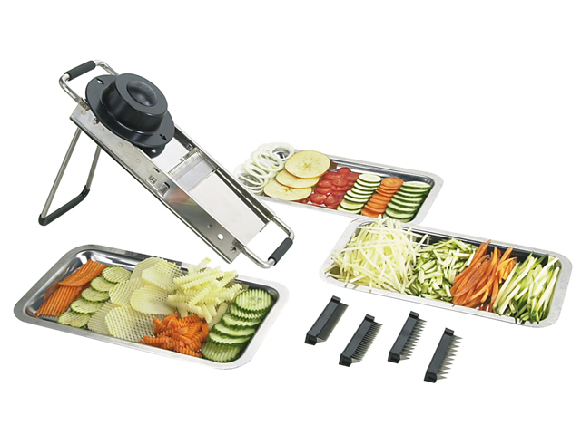 MANDOLINE DU CHEF 4 KAMMEN 10,7,4&2MM