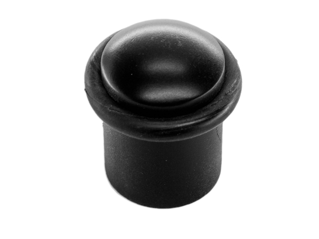 Massieve Vloerdeurstop Rvs Zwart Mat