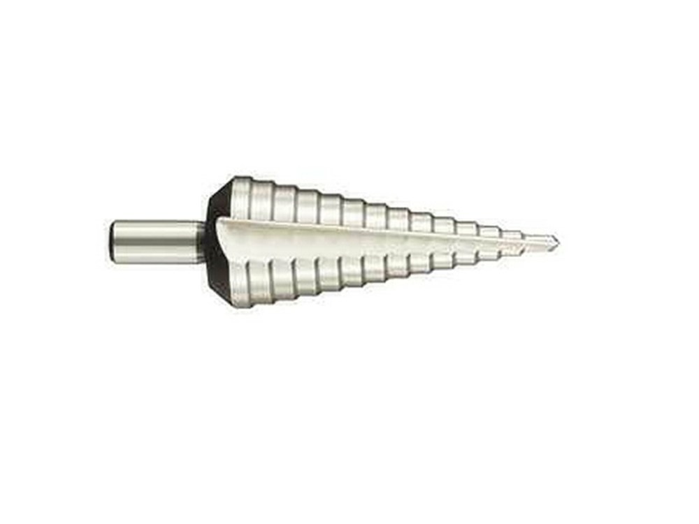 TRAPFREES HSS (M2) 12 TRAPPEN - 2 TANDEN - 6-38MM