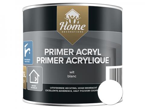 Acryl Primer Wit Voor Hout & Mdf 250ml