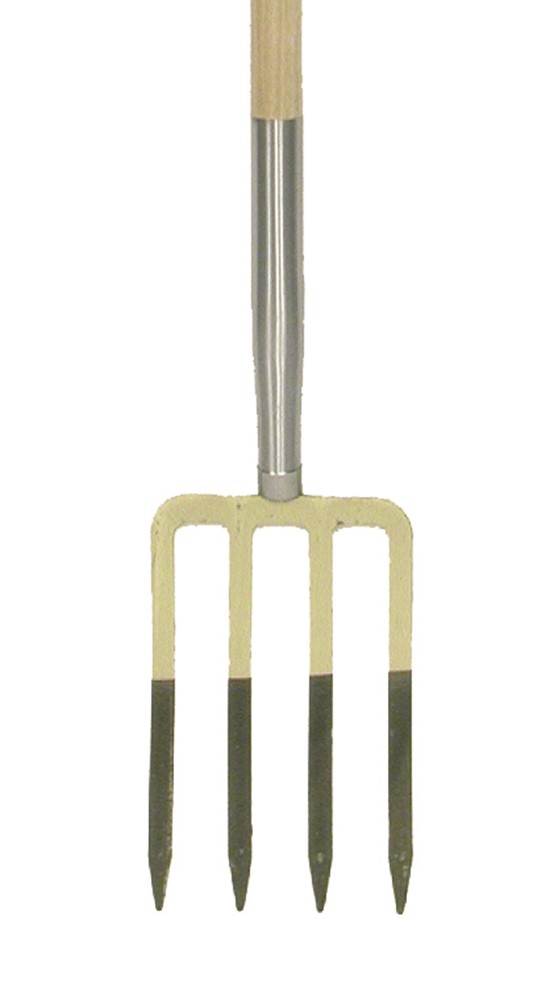 Spitvork 4 T, Met Stift Met T-steel 85 Cm
