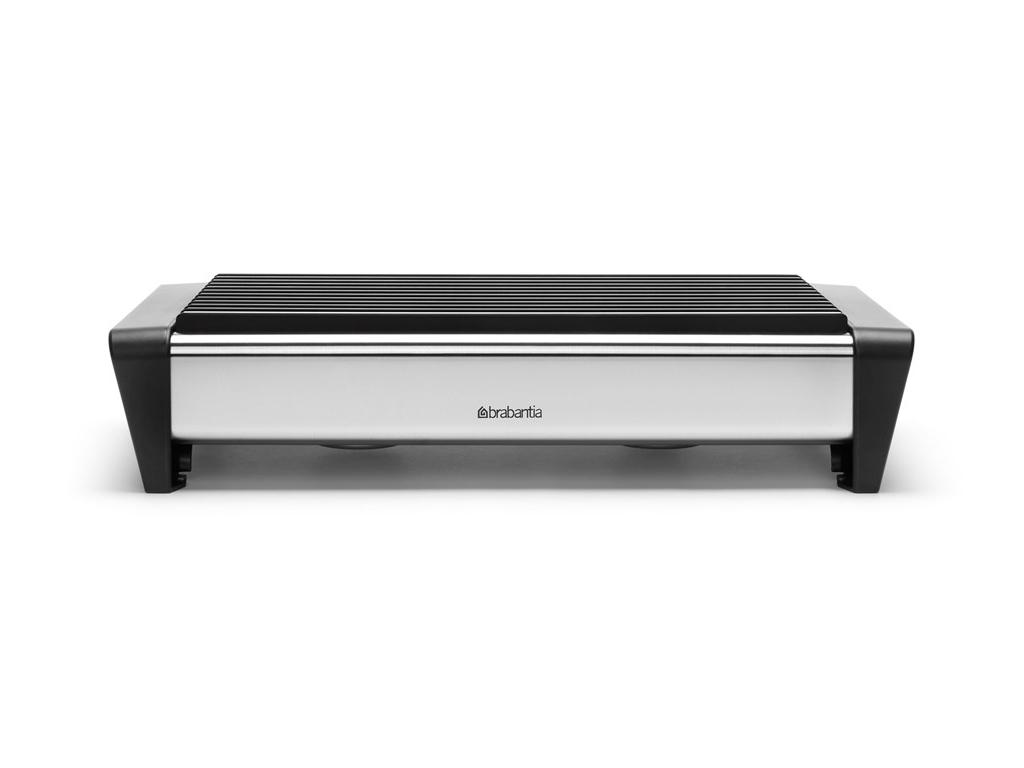 SCHOTELWARMER 2 KAARSEN MAT STAAL