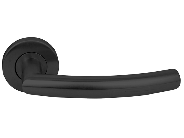 GEBOGEN KRUK ZWART MAT Ø19MM