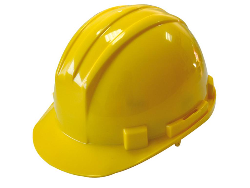 CASQUE DE CHANTIER JAUNE